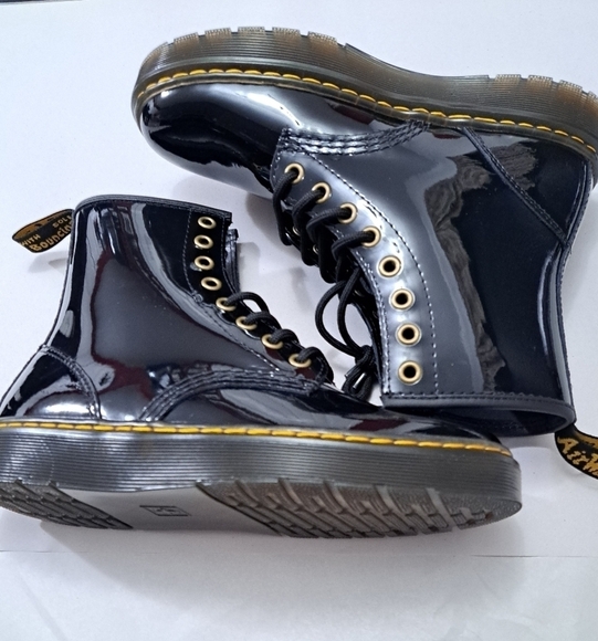 NEW Dr. Martens Zavala Women's/Girl's Combat Boots  Size 5 - Picture 6 of 10